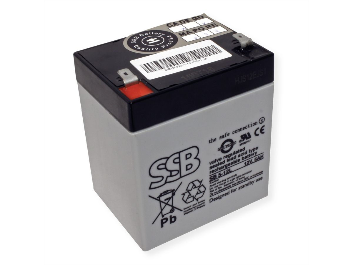 Speciale batterij voor UPS 12V 05Ah