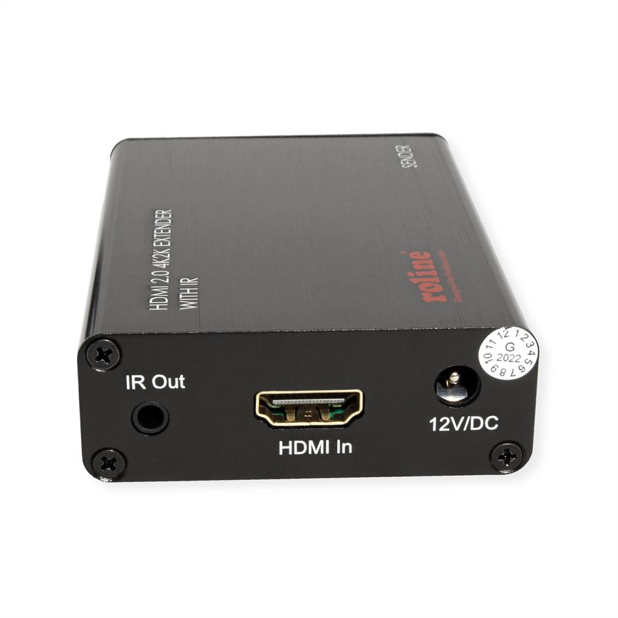 ROLINE Audio/Video System, HDMI, via Cat.6A, 4K@60Hz, 30m/45m