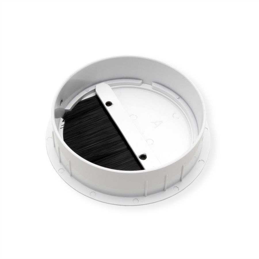 BACHMANN LOOP ROUND cable entry, white