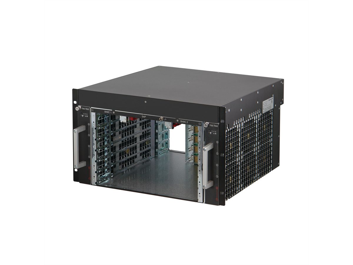 SCHROFF ATCA Systeem 450/40 serie, 6 sleuven, DC, Replicated Mesh, Radial IPMB