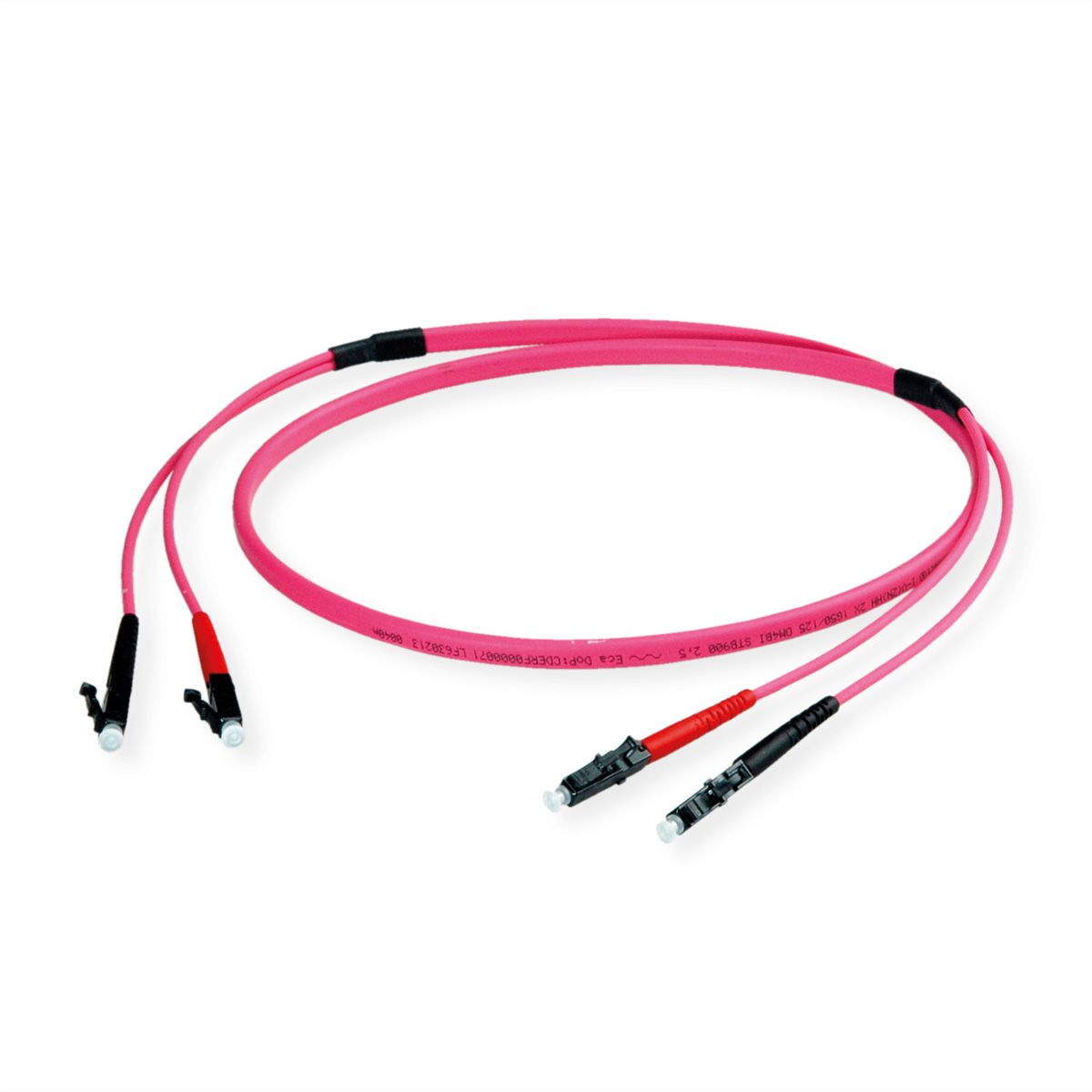 2x OM4 LC/LC LEONI Breakoutkabel Konfektioniert