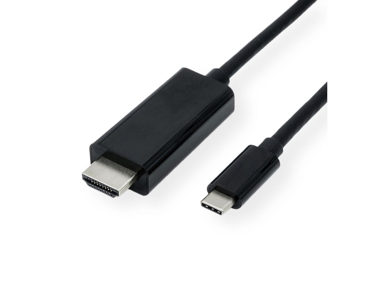 VALUE Type C - HDMI Cable, 4K, M/M, 2 m