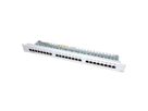 VALUE Cat.5e (Class D) 19" Patch Panel, 24 Ports, STP, grey