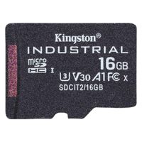 Kingston Technology Industrial memory card 16 GB MicroSDHC UHS-I Class 10