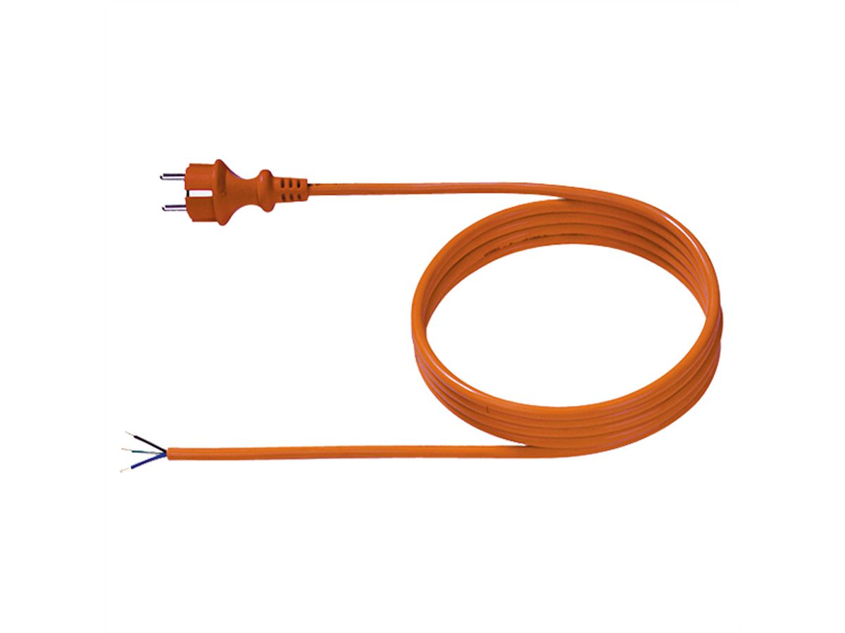 BACHMANN neoprene supply cable 3G1.50 3m, H07BQ-F 3G1.5 orange 32/AEH