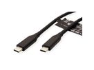 VALUE USB4 Gen 3 Cable, PD (Power Delivery) 20V5A, with Emark, C-C, M/M, 40 Gbit/s, black, 0.5 m