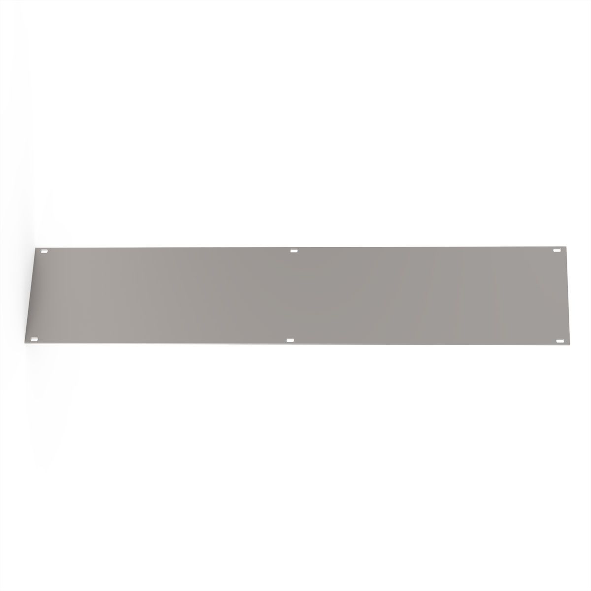 SCHROFF Front Panel, Unshielded, Screw Assembly 2 U, 84 HP, 2.5 mm, Al, Anodized