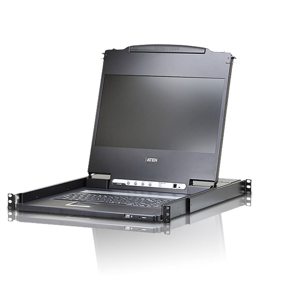 ATEN CL6700MW KVM-console, LCD, DVI, HDMI Full HD, DE-Layout