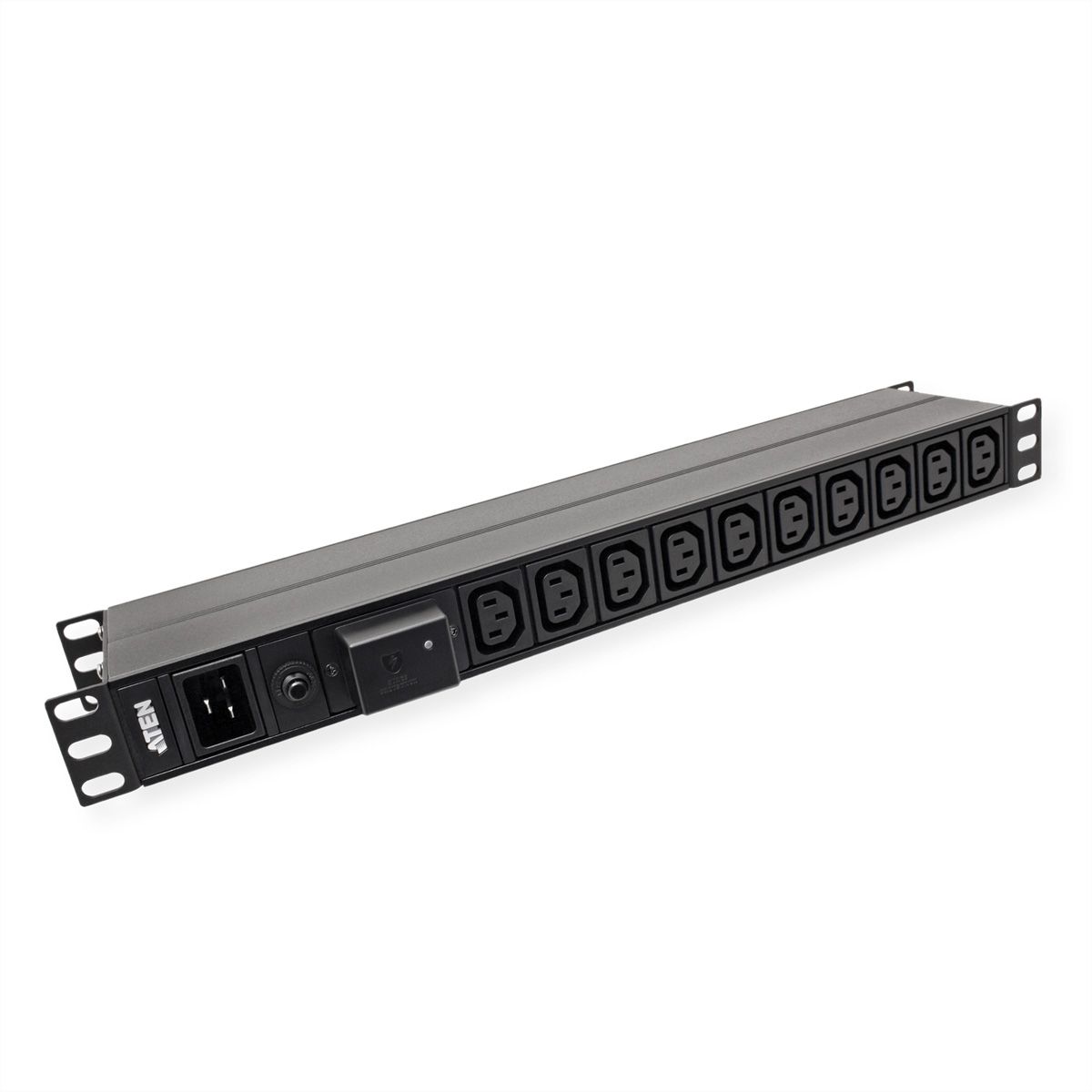 ATEN PE0218SG 1HE 16A 18-poorts basis PDU met overspanningsbeveiliging