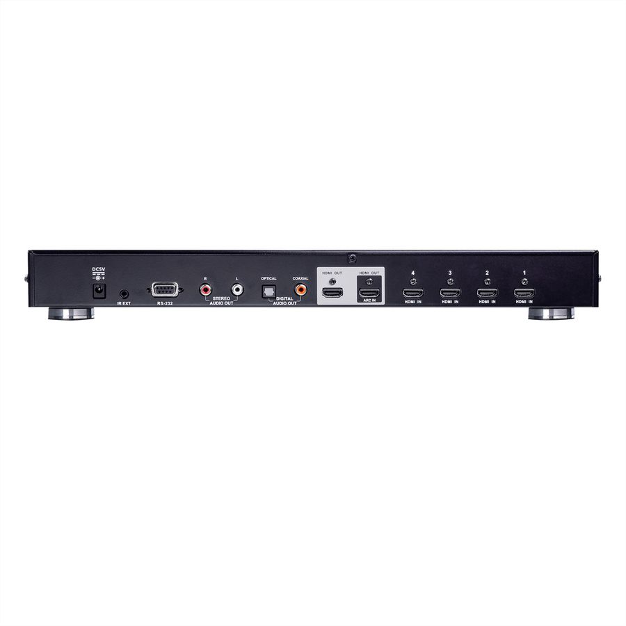 ATEN VS482B 4-poorts True 4K HDMI Switch met Dual View