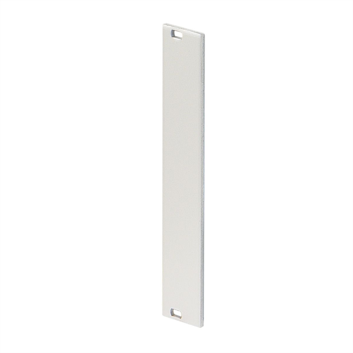 SCHROFF Frontpaneel, vlak, met uitsparing voor roestvaststalen EMC-pakking, 4 HE, 42 HE, 2,5 mm, Al, geanodiseerd, randen onbehandeld