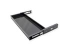 VALUE Ultra-Slim Underdesk Mount Storage Drawer, 758 mm width, black