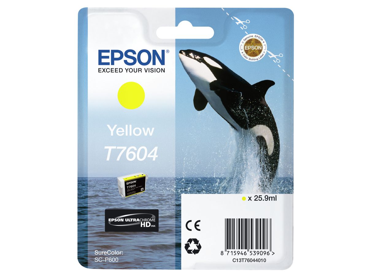 Epson T7604 Yellow
