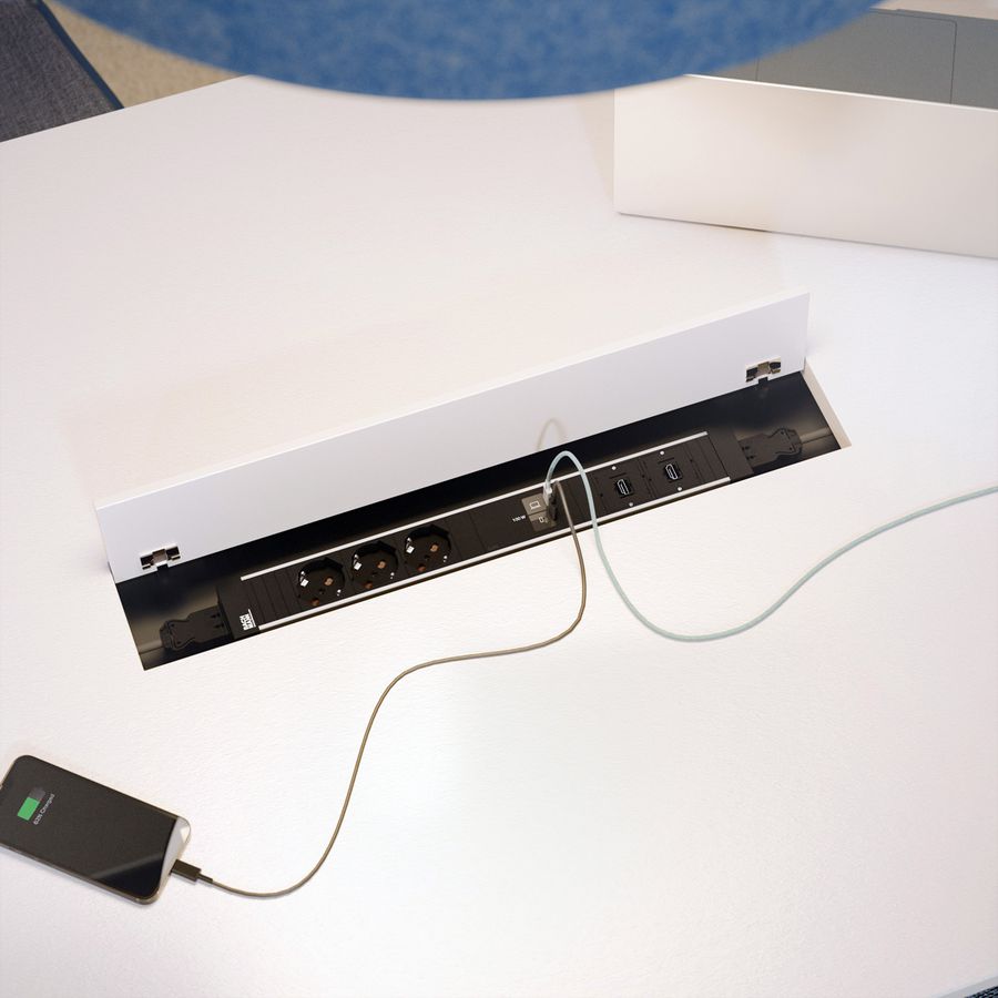 BACHMANN CONFERENCEF XL 3xP40, 1xUSB C/C 100W 2xCM