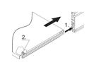 SCHROFF MultipacPRO Montageplaat, Diepte 390 mm