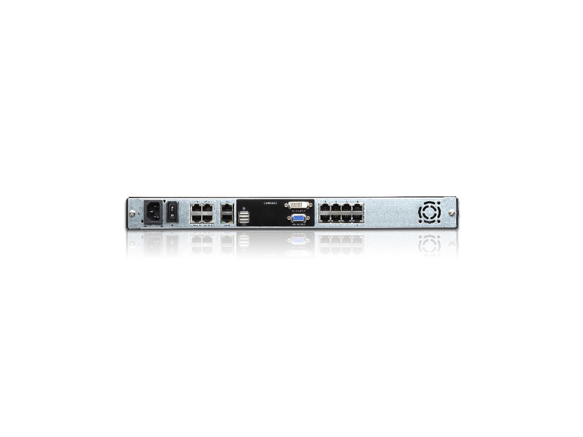 ATEN KL1108VN 48cm LCD IP-KVM 8-Port, UK-Layout