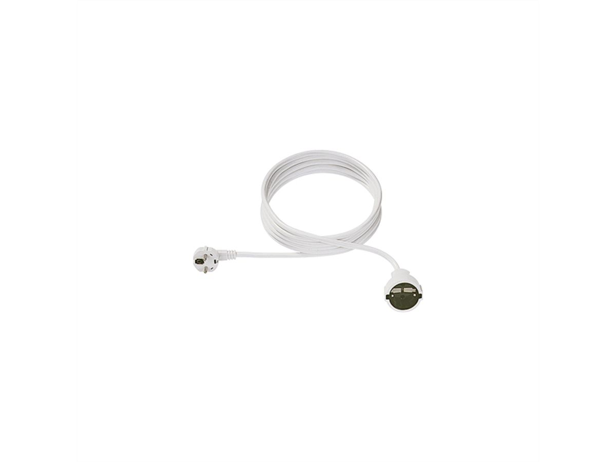BACHMANN Verleng kabel, Beschermcontact 230V 2m wit