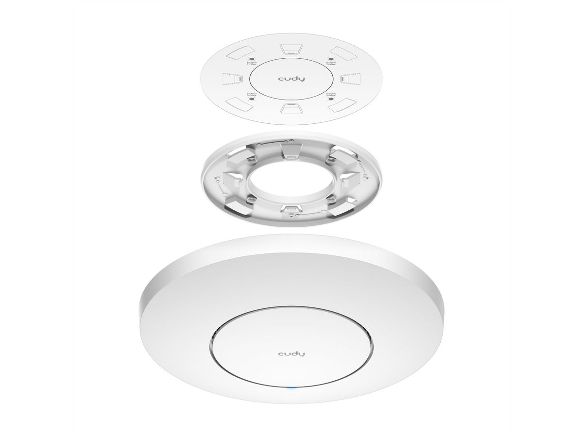 CUDY AP6500 BE6500 Wi-Fi 7 Access Point 2.5G mit 10G SFP+