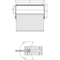 SCHROFF support handle - SUPPORT FRAME 3/4HE 42TE