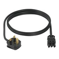 SCHROFF Wieland® Connecting Cables for Socket Strip, GST18, 1 m, BS plug