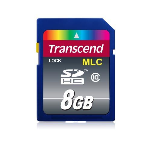 Transcend 8GB SDHC Class 10 8GB SDHC Class 10 memory card