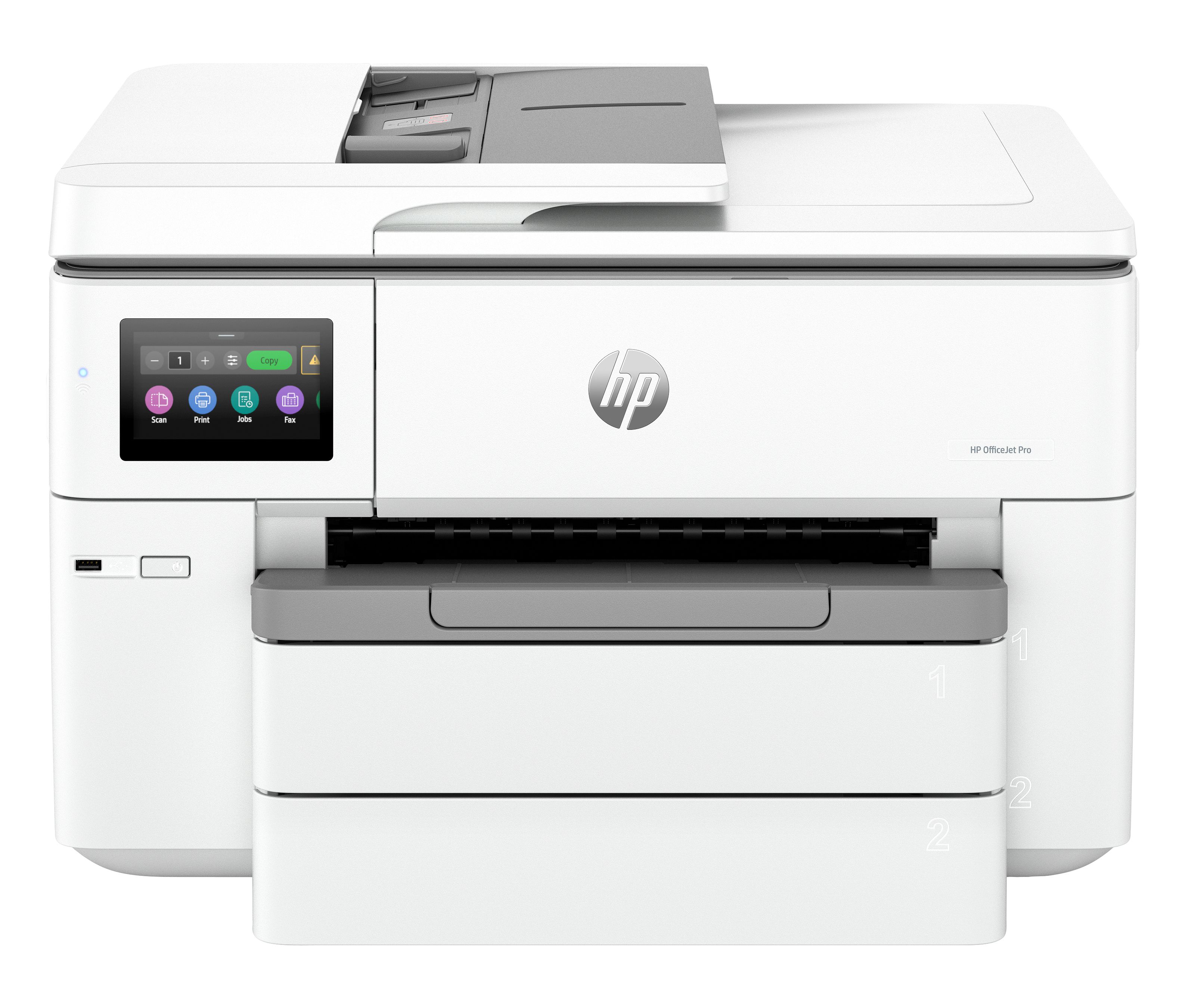 HP OfficeJet Pro 9730e Draadloos All-in-One Kleur Printer, Instant Ink, Dubbelzijdig printen