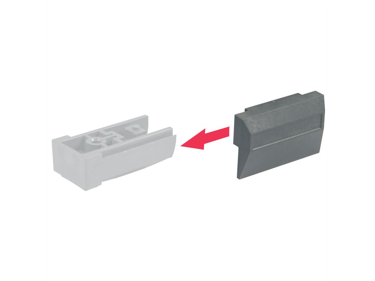 SCHROFF stapelhulp kit voor RatiopacPRO/-Air case of Interscale, RAL 7016