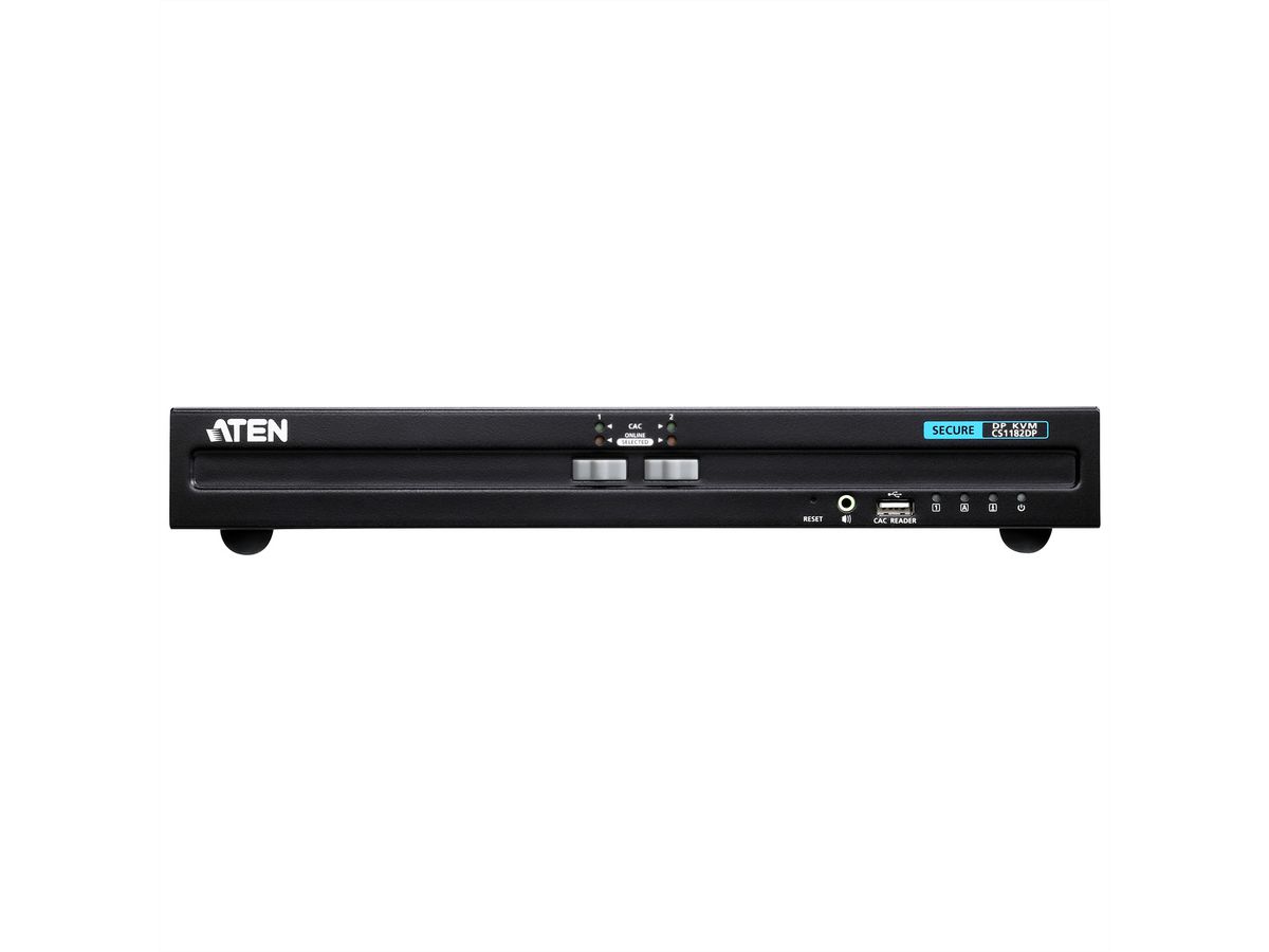 ATEN CS1182D 2-poorts USB DVI Secure KVM switch