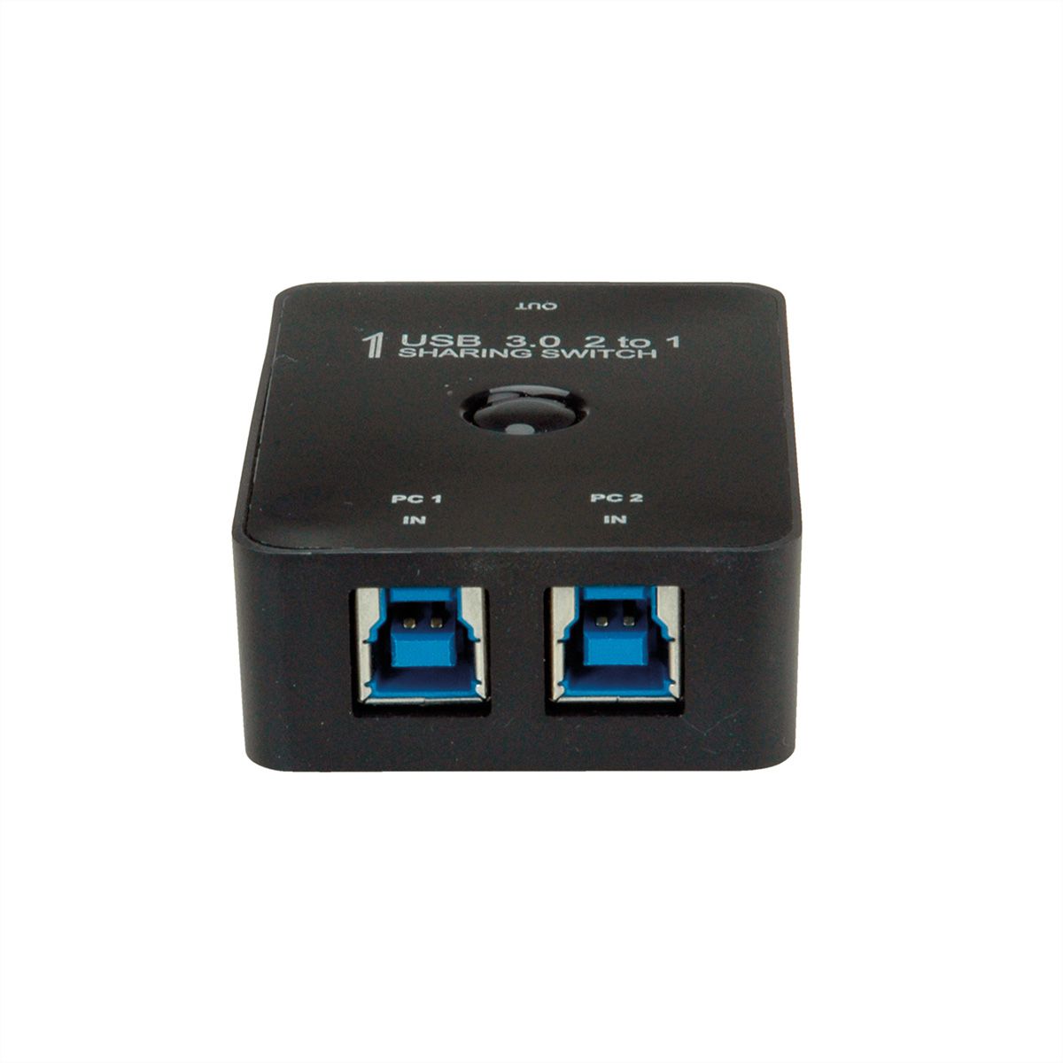 VALUE Handmatige USB 3.2 Gen 1 Switch, 2 Poorts