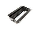 BACHMANN TOP FRAME UT 4-voudig zonder klep behuizing zwart