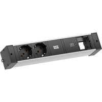 BACHMANN DESK RAIL 2xP40 1xUSB C 30W, 1xCM 2.0m GST18 Italia