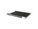 SCHROFF 19" telescopisch plateau voor Varistar, Novastar, Eurorack, 70 kg, RAL 7021, 553W 700D