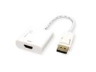 ROLINE 4K DisplayPort/HDMI Adapter, v1.2, DP Male - HDMI Female, Actief