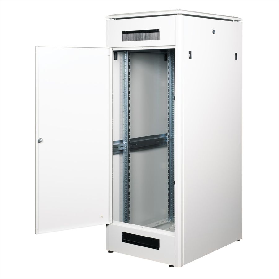 ROLINE 19-inch netwerkkast Pro 32 U, 600x800 BxD Glazen deur grijs