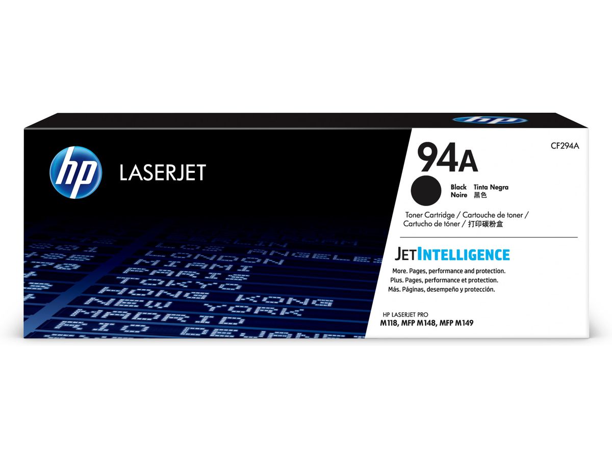 HP 94A Black Original LaserJet Toner Cartridge