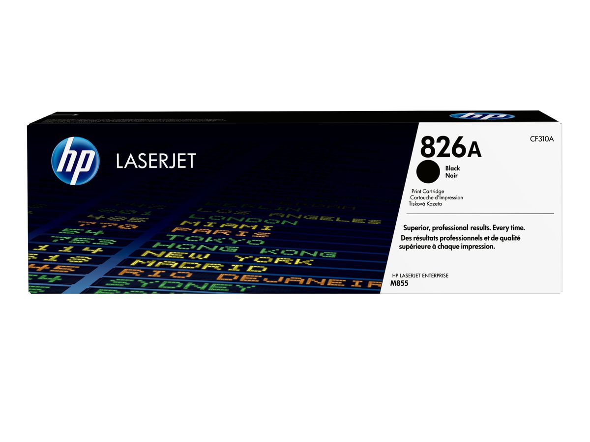 HP 826A originele zwarte LaserJet tonercartridge