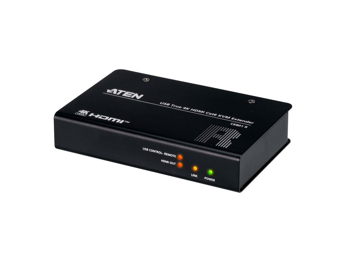 ATEN CE801 USB True 4K HDMI Cat 6 KVM-extender