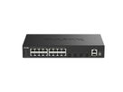 D-Link DGS-1530-20/E 20-Port Switch Smart Managed Gigabit Stack 2x 10G