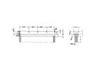 SCHROFF Stekker Type R, EN 60603, DIN 41612, vrouwelijk, 64 contacten, soldeerpennen, 3 mm