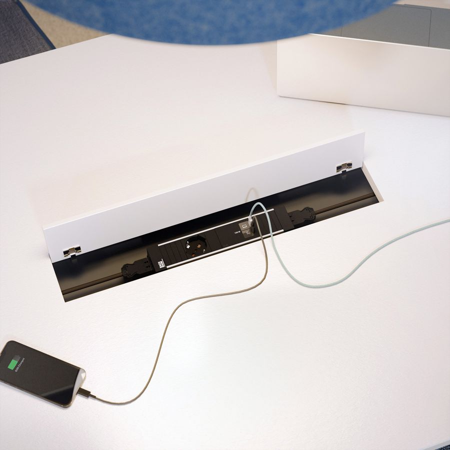 BACHMANN CONFERENCEF M 1xP40, 1xUSB C/C 100W