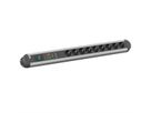 BACHMANN Primo 9-way socket strip with full appliance protection and switch, 1.75 m