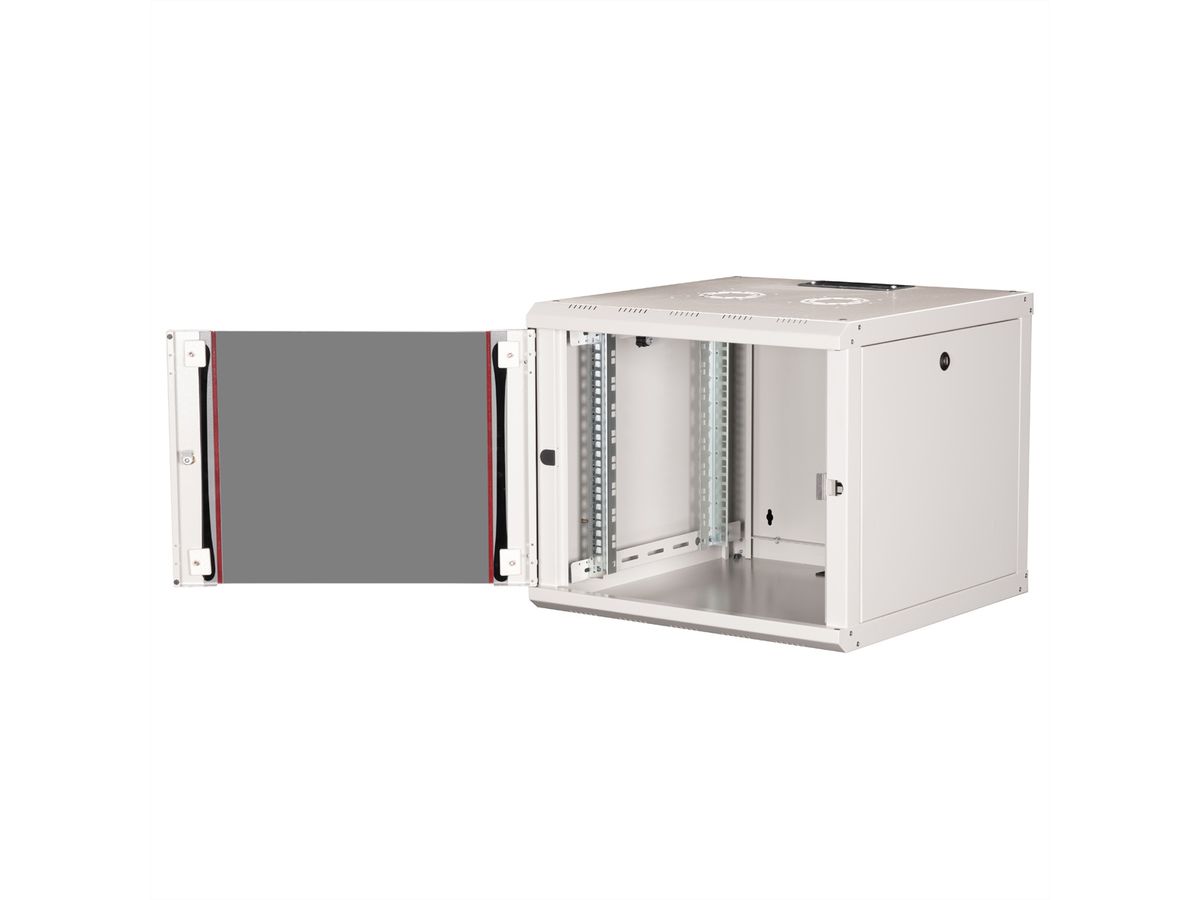 ROLINE 19-inch wandbehuizing Pro 9 U, 600x600 BxD grijs