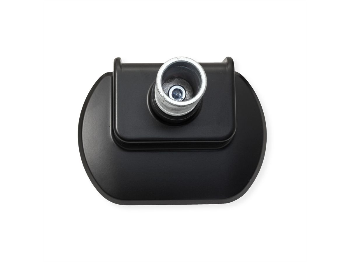 ROLINE LCD-arm voor zware belasting, draagstang, 4 scharnieren, tafelmontage, tot 22/27 kg, zwart