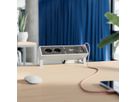 BACHMANN DESK2 2xCH 1xUSB A/C 22W, 0.2m GST18 INOX Switzerland