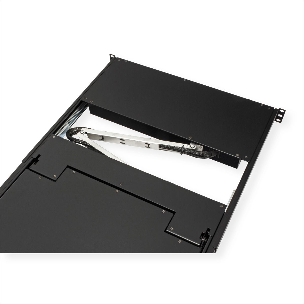 ATEN CL1308N KVM-Switch, 48cm TFT, VGA, PS/2-USB, 8 Port, IT-Layout