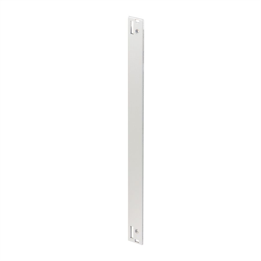 SCHROFF-insteekmodules Frontplaat, niet afgeschermd, voor handgreep vorm 1, 6 HE, 7 HE, 2,5 mm, Al, voor geanodiseerd, achter geleidend