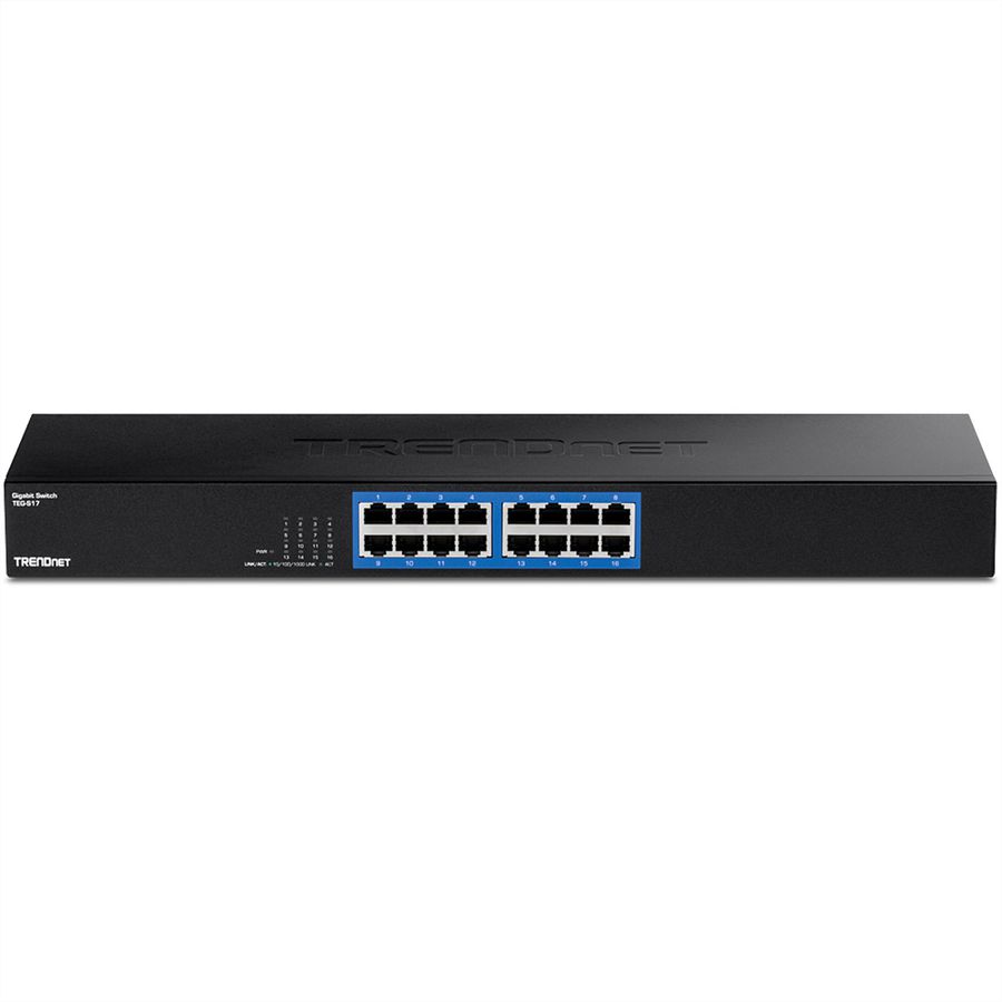 TRENDnet TEG-S17 , 16-Poorts Gigabit Switch