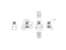 VALUE F-Type Keystone Coupler, Plastic