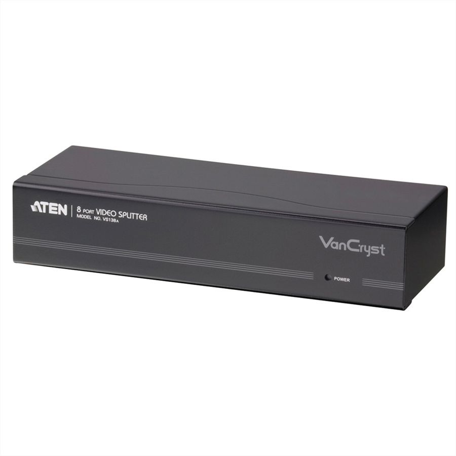 ATEN VS138A VGA Video-Splitter, 450MHz, 8-voudig
