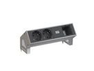 BACHMANN DESK2 2x earthing contact 1x ABD GST18 Inox